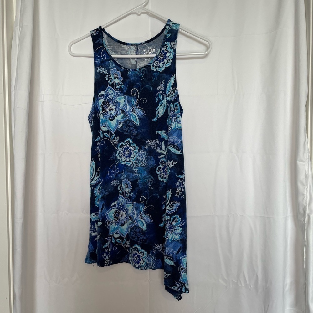 Justice girls/ friends like you for you high low sleeveless top​​​​​​​​​​